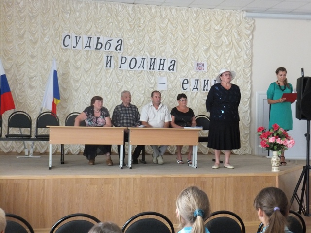 Выступление ветерана организаторов  выборов Е.Ф. Барсуковой